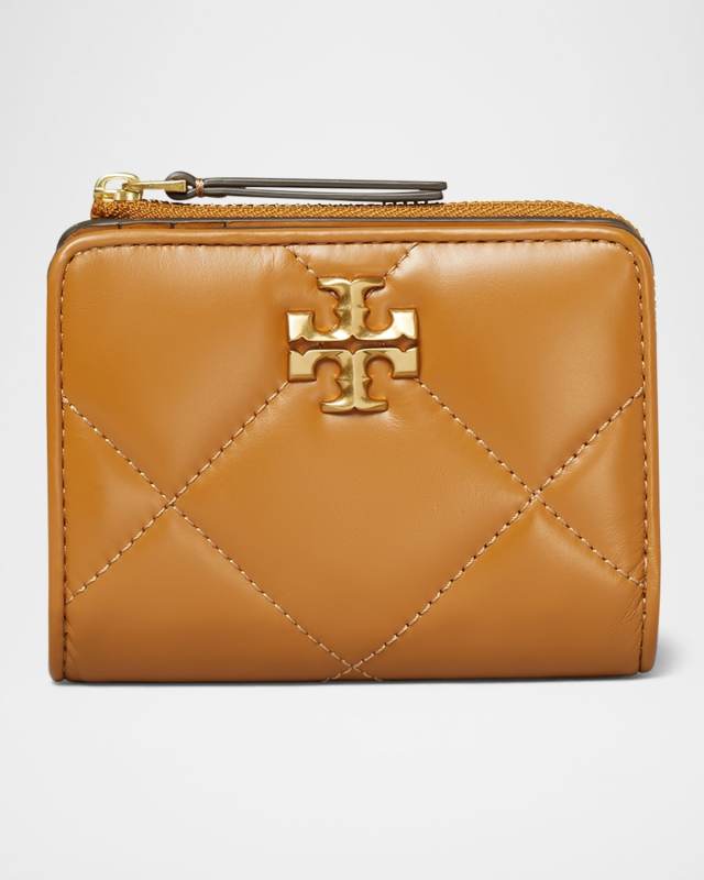 Kira Quilted Leather Bifold Wallet